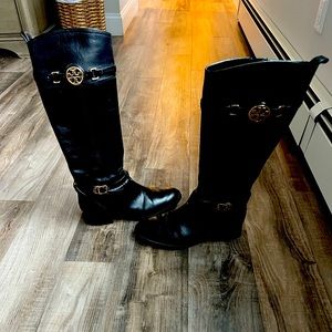 Tory Burch boots worn but in good condition